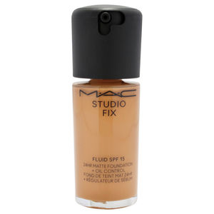 Studio Fix Fluid SPF 15 24Hr Matte Foundation Plus Oil Control -NC45 by MAC 1 oz